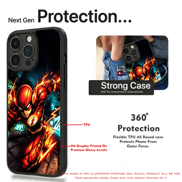 The_Flash_Design_Printed_Premium_Glossy_Back_Case_Cover_With_Camera_Protection_Mk000470_Bx