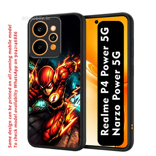 The_Flash_Design_Printed_Premium_Glossy_Back_Case_Cover_With_Camera_Protection_For_Realme_P4_Power_5G_/_Narzo_Power_5G_Mk000470_Bx