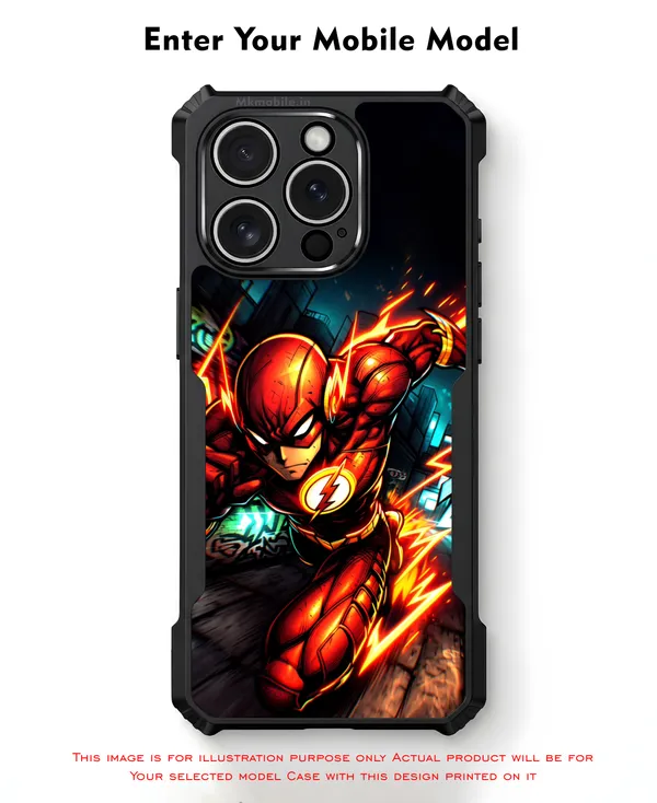 The_Flash__Design_Printed_Bumper_Glossy_Back_Case_Cover_With_Camera_Protection_Mk000470_Bx