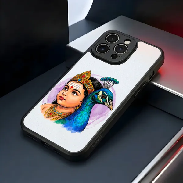 Tamil_God_Murugan_With_Mayil_Design_Printed_Premium_Glossy_Back_Case_Cover_With_Camera_Protection_Mk000471_Bx