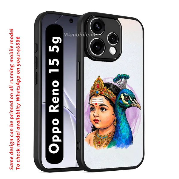 Tamil_God_Murugan_With_Mayil_Design_Printed_Premium_Glossy_Back_Case_Cover_With_Camera_Protection_For_OPPO_RENO_15_5g_Mk000471_Bx
