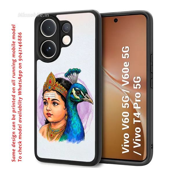 Tamil_God_Murugan_With_Mayil_Design_Printed_Premium_Glossy_Back_Case_Cover_With_Camera_Protection_For_Vivo_V60_5G_/_V60e_/_T4_Pro_5G_Mk000471_Bx