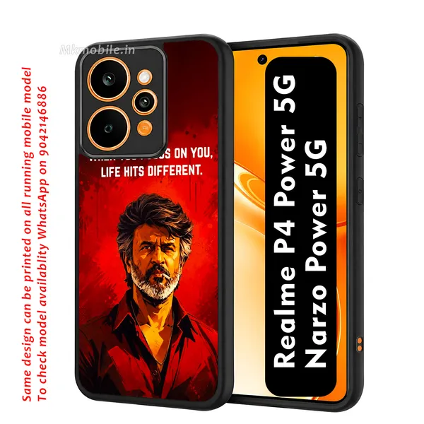 Indian_Actor_Super_Star_Rajinikanth_When_You_Focus_On_You_Life_Hits_Defferent_Design_Printed_Premium_Glossy_Back_Case_Cover_With_Camera_Protection_For_Realme_P4_Power_5G_/_Narzo_Power_5G_Mk000472_Bx