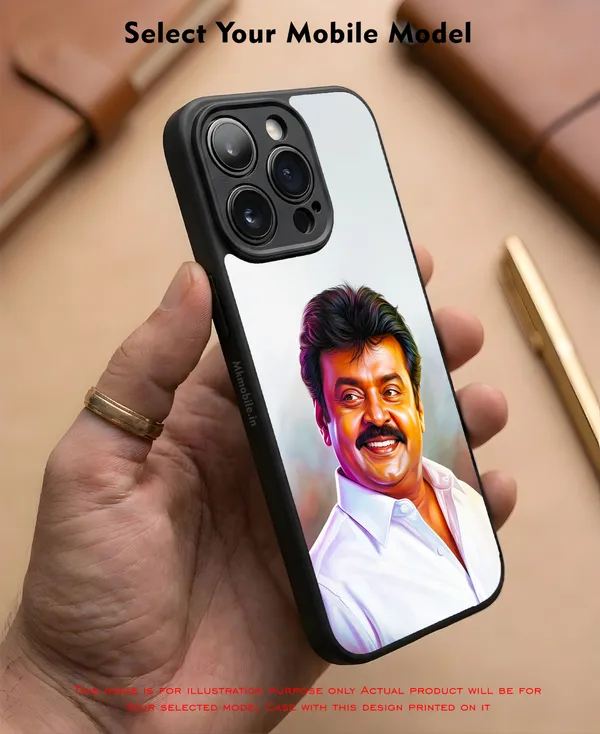 Captain_Vijaykanth_Portrait_Design_Printed_Premium_Glossy_Back_Case_Cover_With_Camera_Protection_Mk000474_Bx