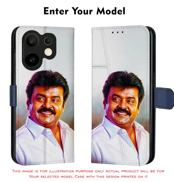 Captain_Vijaykanth_Portrait_Design_Printed_Flip_Case_Cover_With_Camera_Protection_Mk000474_Fcuv