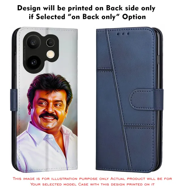 Captain_Vijaykanth_Portrait_Design_Printed_Flip_Case_Cover_With_Camera_Protection_Mk000474_Fcuv