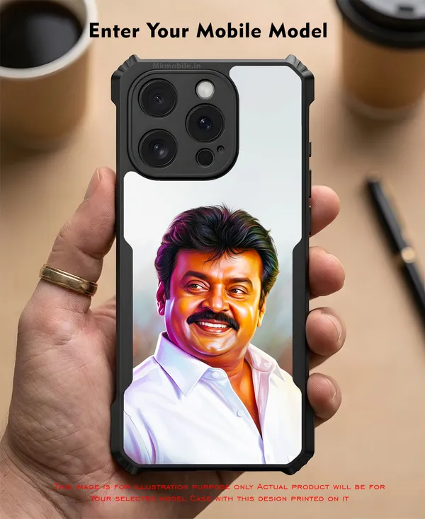 Captain_Vijaykanth_Portrait__Design_Printed_Bumper_Glossy_Back_Case_Cover_With_Camera_Protection_Mk000474_Bx