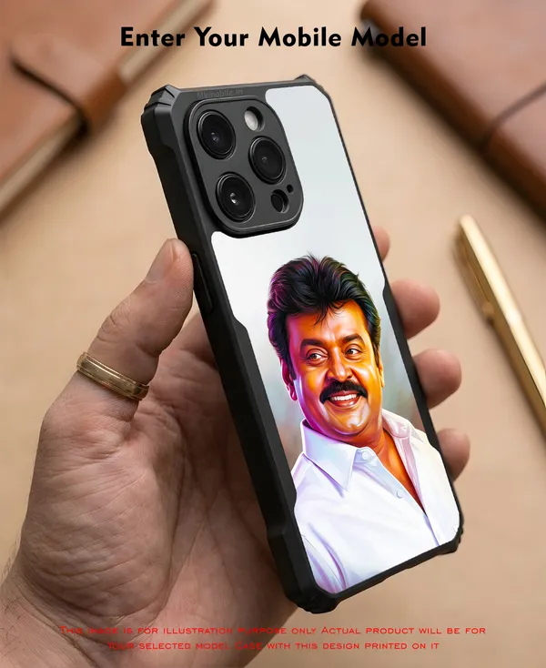 Captain_Vijaykanth_Portrait__Design_Printed_Bumper_Glossy_Back_Case_Cover_With_Camera_Protection_Mk000474_Bx