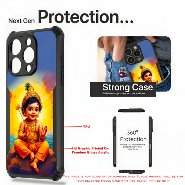 Cute_Baby_Murugan_Tamil_Kadavul_Design_Printed_Bumper_Glossy_Back_Case_Cover_With_Camera_Protection_Mk000476_Ip