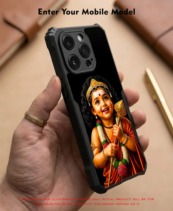 Adorable_Baby_Murugan_Tamil_Kadavul_Design_Printed_Bumper_Glossy_Back_Case_Cover_With_Camera_Protection_Mk000478_Ip