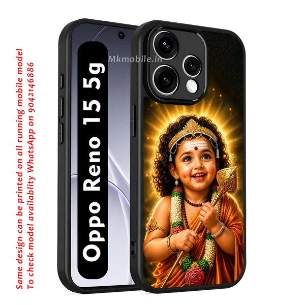 Tamil_Kadavul_Murugan_With_Mayil_Design_Printed_Premium_Glossy_Back_Case_Cover_With_Camera_Protection_For_OPPO_RENO_15_5g_Mk000479_Bx