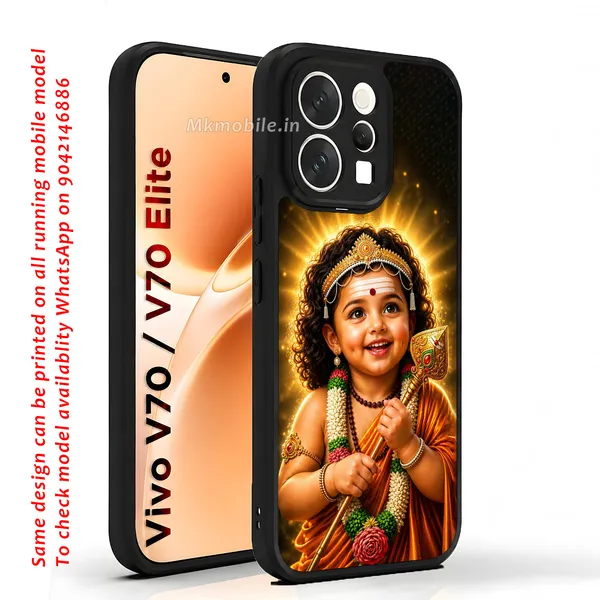 Tamil_Kadavul_Murugan_With_Mayil_Design_Printed_Premium_Glossy_Back_Case_Cover_With_Camera_Protection_For_Vivo_V70_5G_/_V70_5G_Elite_Mk000479_Bx