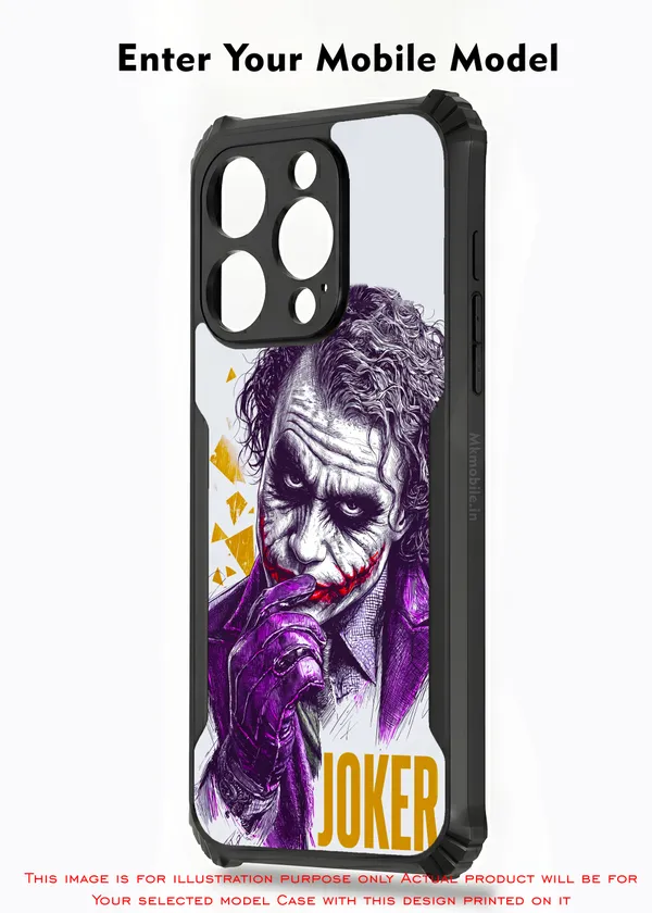 Joker_Face_Design_Printed_Bumper_Glossy_Back_Case_Cover_With_Camera_Protection_Mk000483_Ip