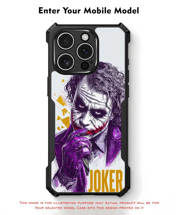 Joker_Face_Design_Printed_Bumper_Glossy_Back_Case_Cover_With_Camera_Protection_Mk000483_Ip