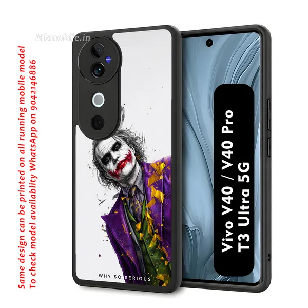 Joker_From_Batman_Movie_With_Why_So_Serious_Text_Design_Printed_Premium_Glossy_Back_Case_Cover_With_Camera_Protection_For_Vivo_V40_5G_/_V40_Pro_5G_/_T3_Ultra_5G_MK000484_Bx
