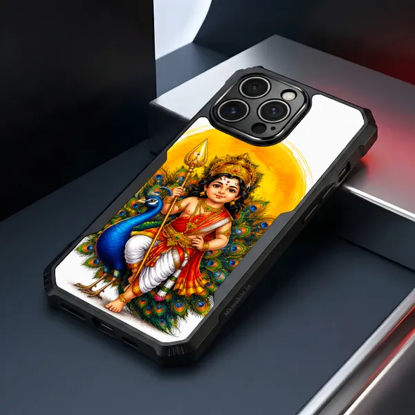 Tamil_Kadavul_Murugan_With_Mayil_Design_Printed_Bumper_Glossy_Back_Case_Cover_With_Camera_Protection_Mk000487_Ip