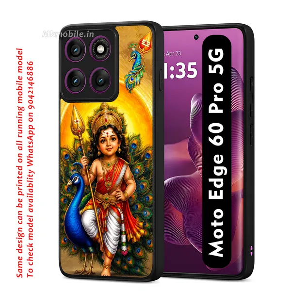 Tamil_Kadavul_Murugan_With_Mayil_Design_Printed_Premium_Glossy_Back_Case_Cover_With_Camera_Protection_For_Moto_Edge_60_Pro_5G_MK000493_Bx