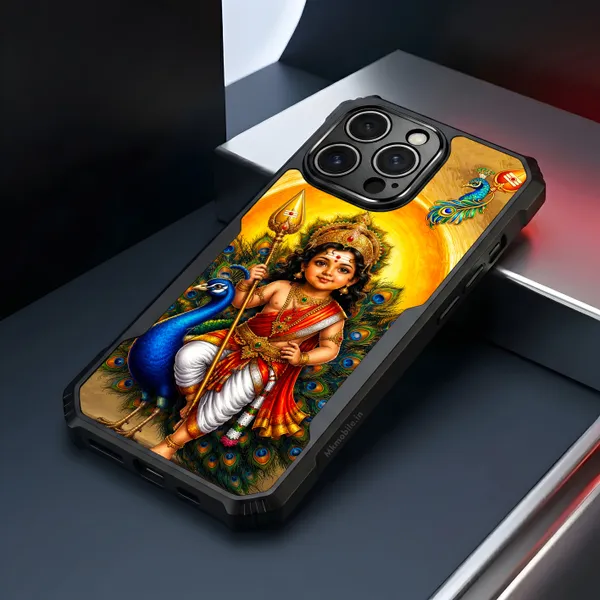 Tamil_Kadavul_Murugan_With_Mayil_Design_Printed_Bumper_Glossy_Back_Case_Cover_With_Camera_Protection_Mk000493_Ip
