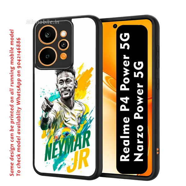Neymar_Jr_Football_Player_Design_Printed_Premium_Glossy_Back_Case_Cover_With_Camera_Protection_For_Realme_P4_Power_5G_/_Narzo_Power_5G_MK000498_Bx