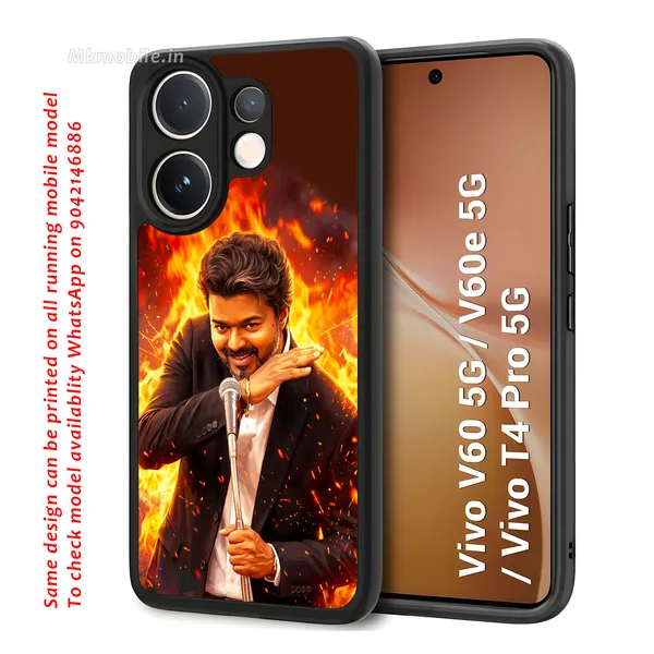 Tamilnadu_CM_C_Joseph_Vijay_Tvk_Thalapathy_On_fire_at_assambly_viral_picture_Design_Printed_Premium_Glossy_Back_Case_Cover_With_Camera_Protection_For_Vivo_V60_5G_/_V60e_/_T4_Pro_5G_MK000501_Bx