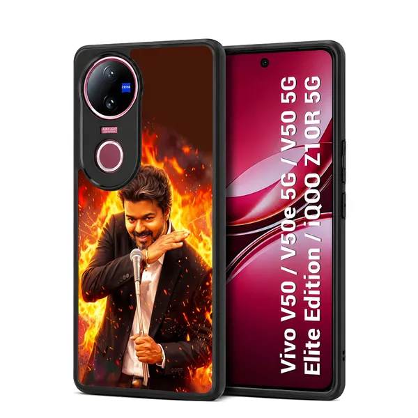 Tamilnadu_CM_C_Joseph_Vijay_Tvk_Thalapathy_On_fire_at_assambly_viral_picture_Design_Printed_Premium_Glossy_Back_Case_Cover_With_Camera_Protection_For_Vivo_V50_/_V50e_/_V50_5g_Elite_Edition_/_iQOO_Z10r_5g_MK000501_Bx