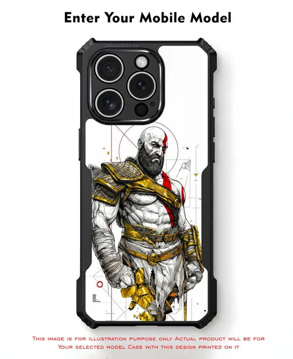 God_Of_War_Character_Kartos_Design_Printed_Bumper_Glossy_Back_Case_Cover_With_Camera_Protection_Mk000509_Ip
