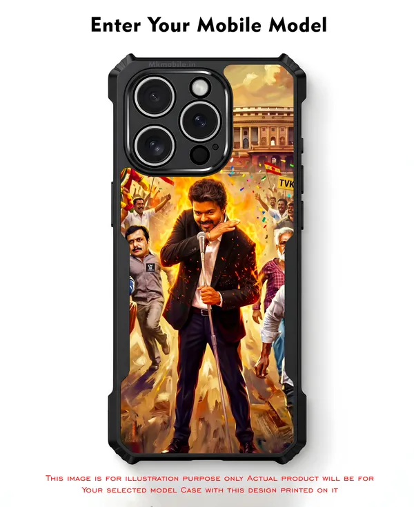 Cm_C_Joseph_Vijay_Thalapathy_Tvk_On_Fire_Design_Printed_Bumper_Glossy_Back_Case_Cover_With_Camera_Protection_Mk000516_Ip