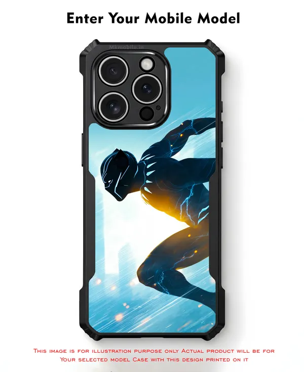Marvel_Character_Black_Panther_The_King_Of_Wakandan_Design_Printed_Bumper_Glossy_Back_Case_Cover_With_Camera_Protection_Mk000517_Ip