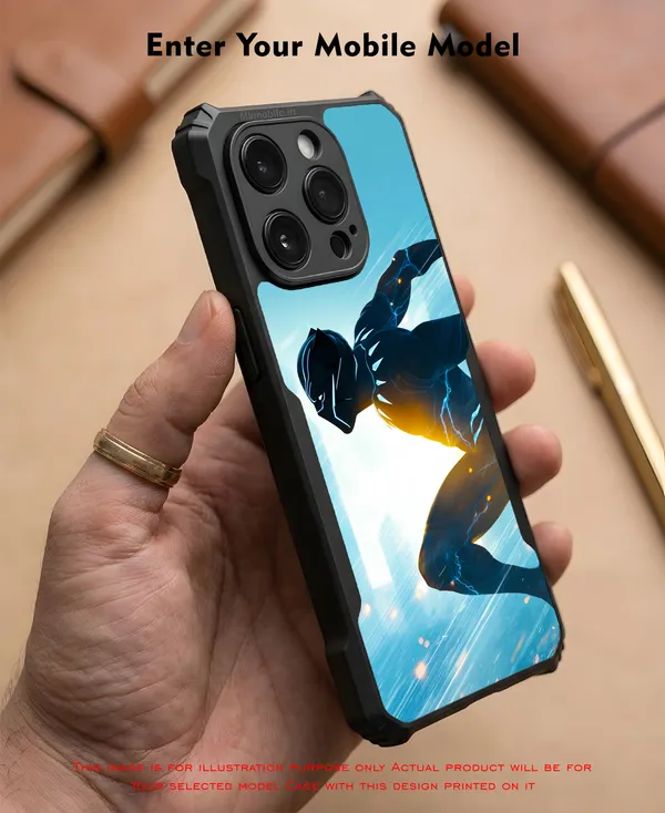 Marvel_Character_Black_Panther_The_King_Of_Wakandan_Design_Printed_Bumper_Glossy_Back_Case_Cover_With_Camera_Protection_Mk000517_Ip