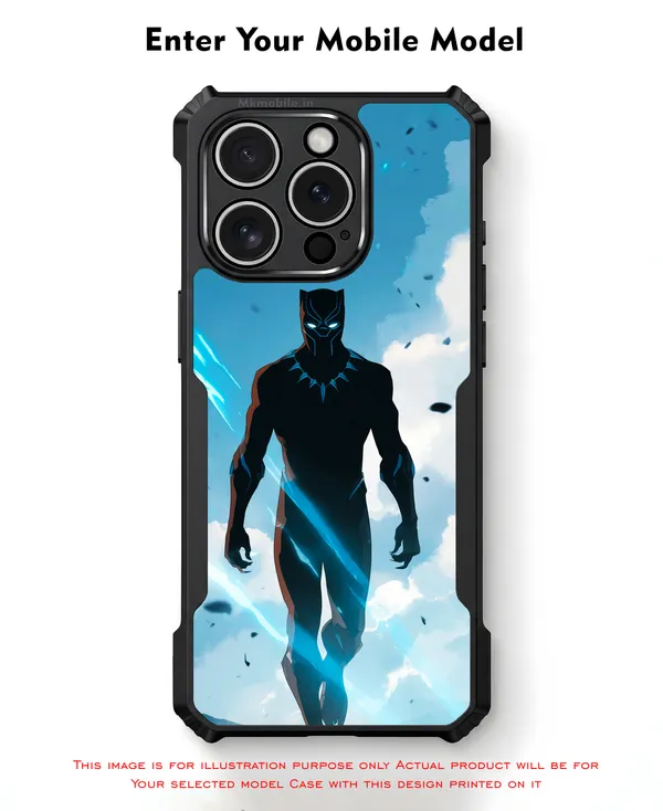Marvel_Character_Black_Panther_The_King_Of_Wakandan_Design_Printed_Bumper_Glossy_Back_Case_Cover_With_Camera_Protection_Mk000518_Ip