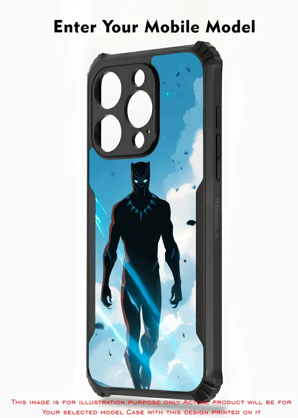 Marvel_Character_Black_Panther_The_King_Of_Wakandan_Design_Printed_Bumper_Glossy_Back_Case_Cover_With_Camera_Protection_Mk000518_Ip