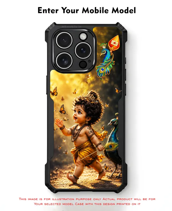 Tamil_Kadavul_Murugan_With_Mayil_Design_Printed_Bumper_Glossy_Back_Case_Cover_With_Camera_Protection_Mk000521_Ip