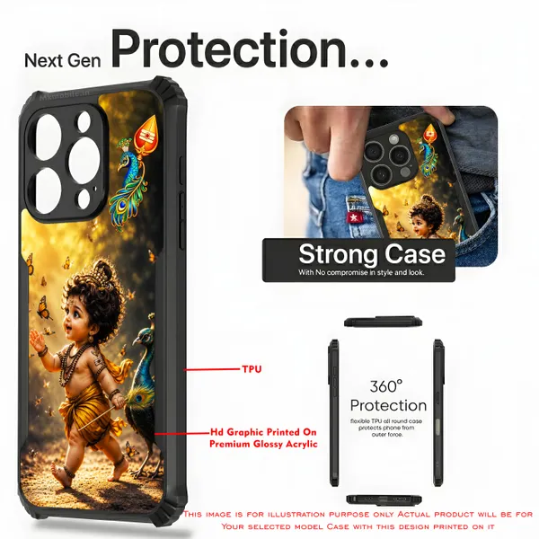 Tamil_Kadavul_Murugan_With_Mayil_Design_Printed_Bumper_Glossy_Back_Case_Cover_With_Camera_Protection_Mk000521_Ip