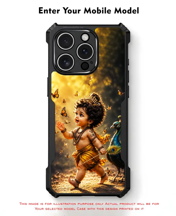 Tamil_Kadavul_Murugan_With_Mayil_Design_Printed_Bumper_Glossy_Back_Case_Cover_With_Camera_Protection_Mk000522_Ip