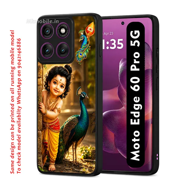 Cute_baby_Tamil_Kadavul_Murugan_With_Mayil_Design_Printed_Premium_Glossy_Back_Case_Cover_With_Camera_Protection_For_Moto_Edge_60_Pro_5G_MK000523_Bx