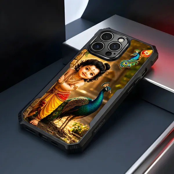 Tamil_Kadavul_Murugan_With_Mayil_Design_Printed_Bumper_Glossy_Back_Case_Cover_With_Camera_Protection_Mk000523_Ip