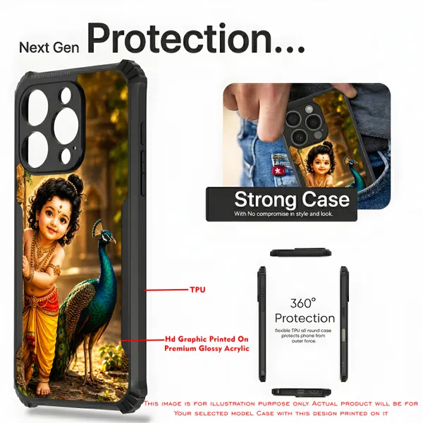 Tamil_Kadavul_Murugan_With_Mayil_Design_Printed_Bumper_Glossy_Back_Case_Cover_With_Camera_Protection_Mk000524_Ip
