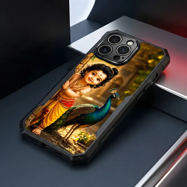 Tamil_Kadavul_Murugan_With_Mayil_Design_Printed_Bumper_Glossy_Back_Case_Cover_With_Camera_Protection_Mk000524_Ip