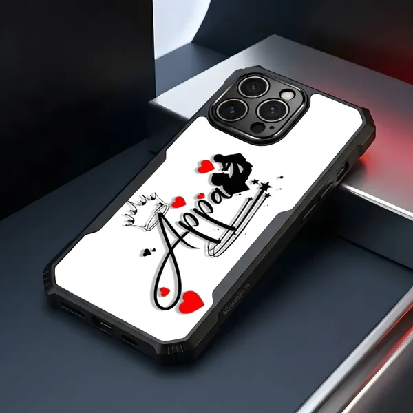 Appa_Typography_White_Design_Printed_Bumper_Glossy_Back_Case_Cover_With_Camera_Protection_Mk000526_Ip