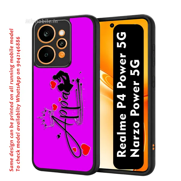 Appa_Typography_Pink_Design_Printed_Premium_Glossy_Back_Case_Cover_With_Camera_Protection_For_Realme_P4_Power_5G_/_Narzo_Power_5G_MK000527_Bx