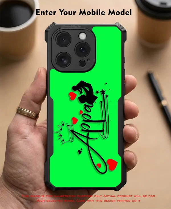 Appa_Typography_Green_Design_Printed_Bumper_Glossy_Back_Case_Cover_With_Camera_Protection_Mk000528_Ip