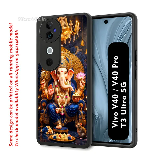God_Vinayagar_Ganapathi_Lord_Ganesha_Design_Printed_Premium_Glossy_Back_Case_Cover_With_Camera_Protection_For_Vivo_V40_5G_/_V40_Pro_5G_/_T3_Ultra_5G_MK000531_Bx