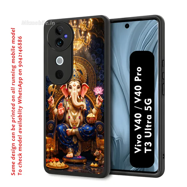 God_Vinayagar_Ganapathi_Lord_Ganesha_Design_Printed_Premium_Glossy_Back_Case_Cover_With_Camera_Protection_For_Vivo_V40_5G_/_V40_Pro_5G_/_T3_Ultra_5G_MK000532_Bx