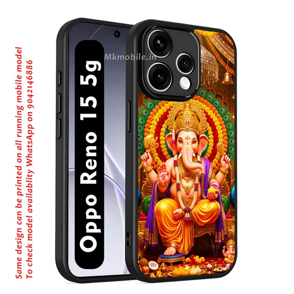 God_Vinayagar_Ganapathi_Lord_Ganesha_Design_Printed_Premium_Glossy_Back_Case_Cover_With_Camera_Protection_For_OPPO_RENO_15_5g_MK000533_Bx