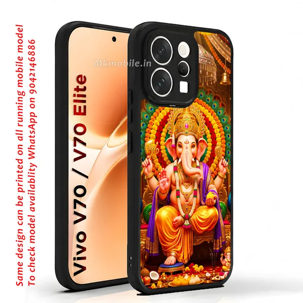 God_Vinayagar_Ganapathi_Lord_Ganesha_Design_Printed_Premium_Glossy_Back_Case_Cover_With_Camera_Protection_For_Vivo_V70_5G_/_V70_5G_Elite_MK000533_Bx
