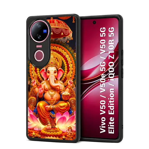 God_Vinayagar_Ganapathi_Lord_Ganesha_Design_Printed_Premium_Glossy_Back_Case_Cover_With_Camera_Protection_For_Vivo_V50_/_V50e_/_V50_5g_Elite_Edition_/_iQOO_Z10r_5g_MK000534_Bx