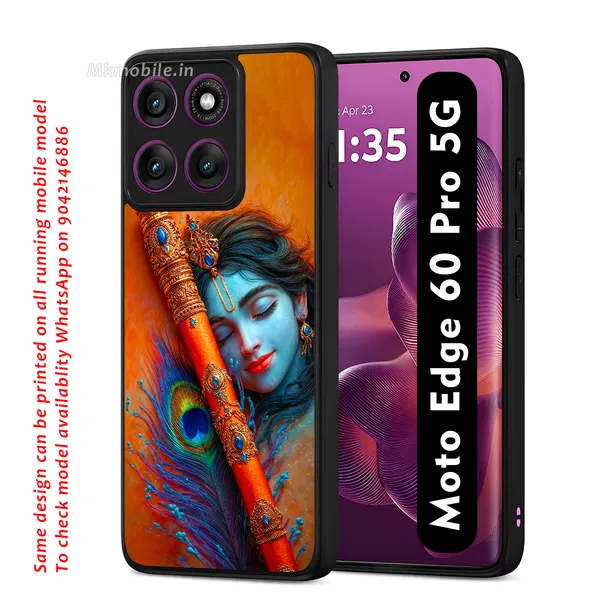 Adorable_Lord_Krishna_With_Flute_Design_Printed_Premium_Glossy_Back_Case_Cover_With_Camera_Protection_For_Moto_Edge_60_Pro_5G_MK000543_Bx