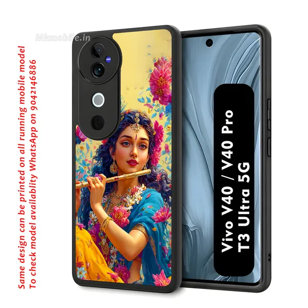 Beautiful_Radha_with_Flute_Design_Printed_Premium_Glossy_Back_Case_Cover_With_Camera_Protection_For_Vivo_V40_5G_/_V40_Pro_5G_/_T3_Ultra_5G_MK000544_Bx