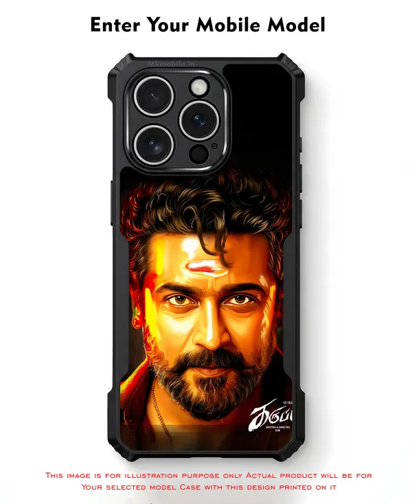 Tamil_Actor_Suriya_Karuppu_Movie_Look_Design_Printed_Bumper_Glossy_Back_Case_Cover_With_Camera_Protection_Mk000545_Ip