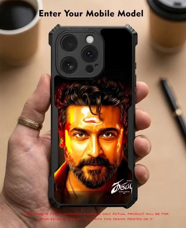Tamil_Actor_Suriya_Karuppu_Movie_Look_Design_Printed_Bumper_Glossy_Back_Case_Cover_With_Camera_Protection_Mk000545_Ip